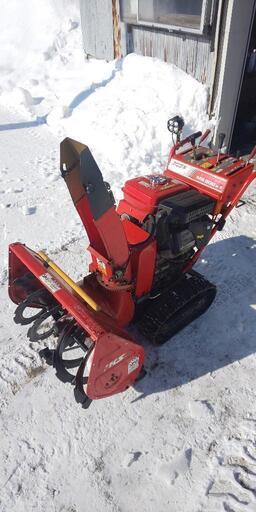除雪機 カワサキ ８馬力