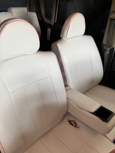 タントL350s.L360s ピンクパイピングシートカバー