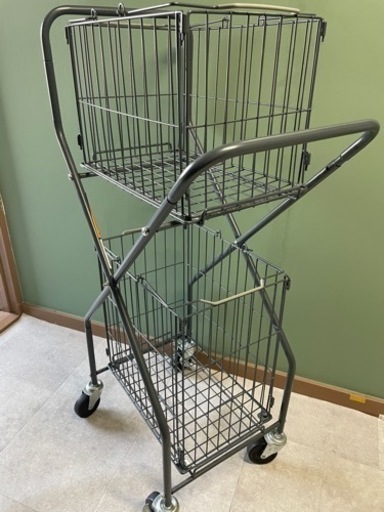 【ダルトン DULTON】 LAUNDRY TROLLEY　（ランドリー トローリー） H20-0143GY