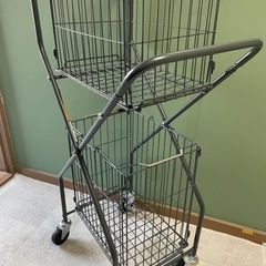 【ダルトン DULTON】 LAUNDRY TROLLEY　（ランドリー トローリー） H20-0143GY