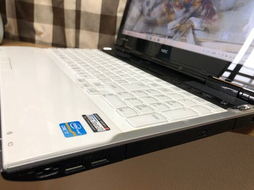 ?１台限定！超高速i7第三・Ａランク美麗美品・新品爆速SSD240GB・Webｶﾒﾗ内蔵・ＮＥＣ・ｸﾘｽﾀﾙﾎﾜｲﾄ・Win11・Wi