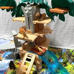 【アニア】ジャングルツリー＋ビッグフォールマウンテン セットの画像