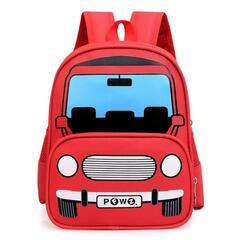 新品未使用！キッズリュック　車　消防車　赤　男の子