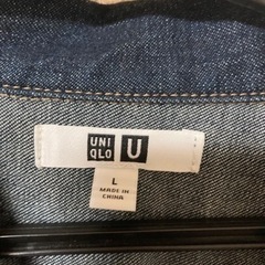 【値下げ】ユニクロ　デニムジャケットの画像