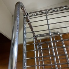 【取引中】アルミラック スチールラック アルミ棚 ラックの画像