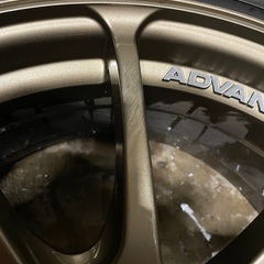 ADVAN Racing RZ 17インチ　114.3 5h ホイール　ZC33Sの画像