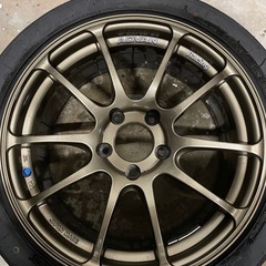 ADVAN Racing RZ 17インチ　114.3 5h ホイール　ZC33Sの画像