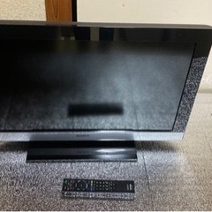 SONY    ビエラ　kdl-32ex300  リモコン　ケーブル付きの画像