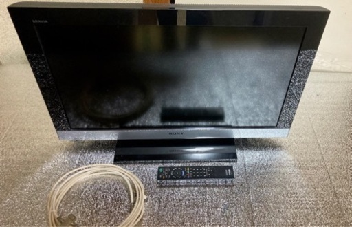 SONY    ビエラ　kdl-32ex300  リモコン　ケーブル付き