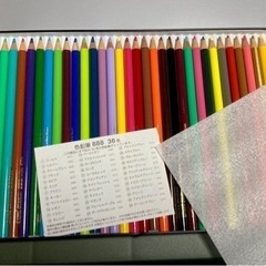 uni  36色　色鉛筆　未使用！の画像