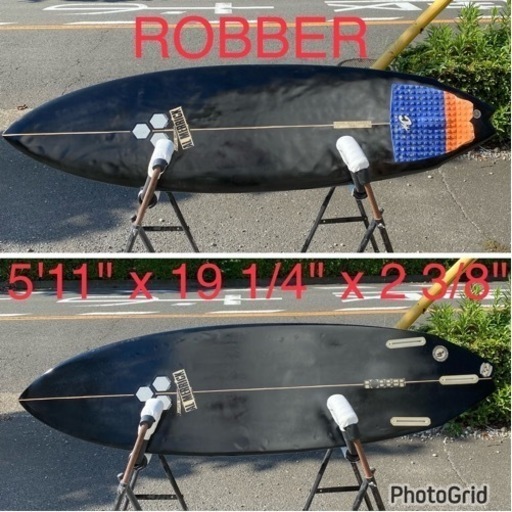 値下げ チャネルアイランズ アルメリック ROBBER ローバー 5’11 サーフボード