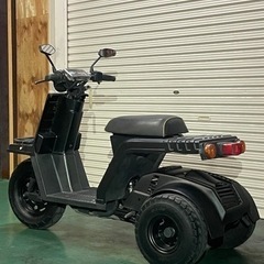 【御成約有難う御座いました】☆下取車輌現状販売!オ-ルペン!!中期ジャイロX改後期エンジン載せ替え!ワイドスペ-サ-装備ノーヘルOKミニカ-登録仕様! の画像