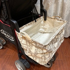 GRACO グレコ　シティカーゴ　プレミア　A型ベビーカー　大容量の積載スペースありの画像