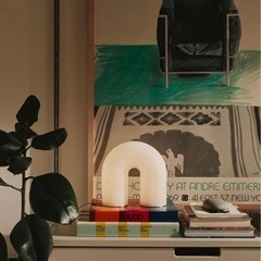 新品 ferm LIVING Vuelta Lamp White ランプの画像