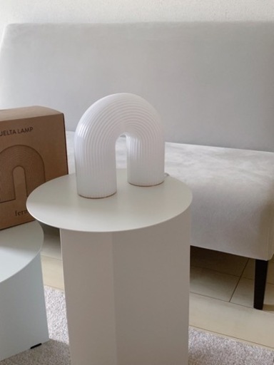 新品 ferm LIVING Vuelta Lamp White ランプ