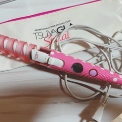 ツヤグラスパイラル ヘアアイロン カール