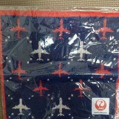 【未開封】ハンドタオル　JAL　飛行機