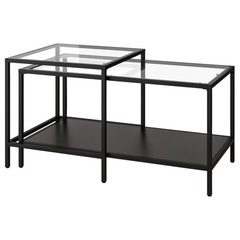IKEA ヴィットショーネストテーブル　2点完成品