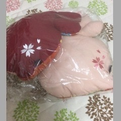 和雑貨 ウサギクッション2個セット 