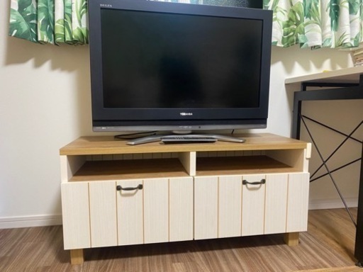 液晶カラーテレビ+テレビ台