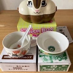 アンパンマンスープマグ、チョリスのお弁当箱、妖怪ウォッチ茶碗