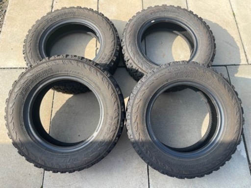 サマータイヤ　ブロックタイヤ　145/80R12 LT バリ溝　4本セット　g003