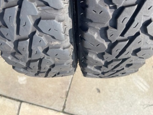 サマータイヤ　ブロックタイヤ　145/80R12 LT バリ溝　4本セット　g003