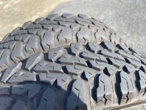 サマータイヤ　ブロックタイヤ　145/80R12 LT バリ溝　4本セット　g003