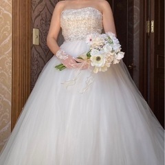 ウェディング　ブーケ　ブートニア　セットの画像