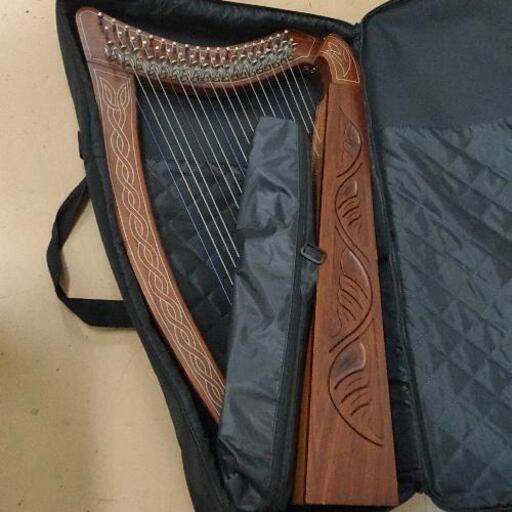 0916-010 ハープ ※汚れキズあり