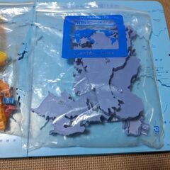 くもん　世界地図パズル