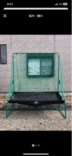 軟式用オートリターンネット　トスマシーンセット