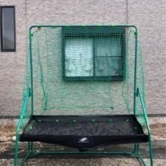 軟式用オートリターンネット　トスマシーンセット