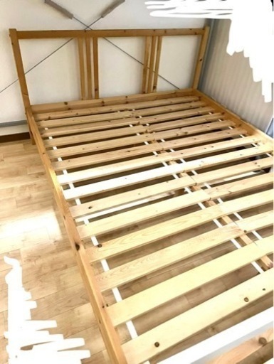 IKEA ダブルベッド