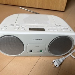 TOSHIBA CDラジカセ10月10日締切