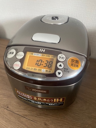 象印炊飯器　3合炊き　2020年購入