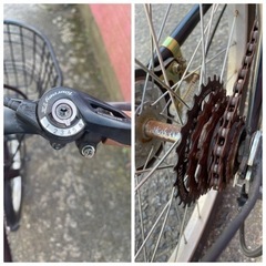 【引き渡し者決まりました】折りたたみ自転車　黒　20インチ　※近場は無料お届けの画像
