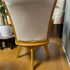 北欧テイスト　回転　ダイニングチェアの画像