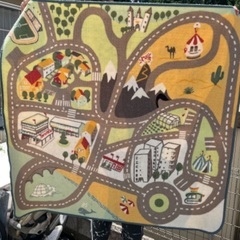 IKEA⭐️ミニカー走らせ遊べるカーペット