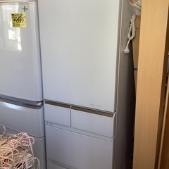 送料設置無料　Panasonic　人気モデル冷蔵庫　406L 配達専用】Panasonic 冷凍室が真ん中 5ドア冷蔵庫 406L | 【公式