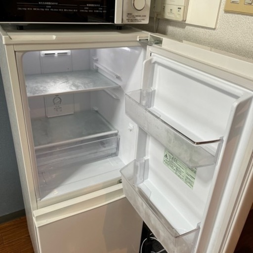 【値下げしました！】【2022年購入】無印良品　冷蔵庫・126ℓ