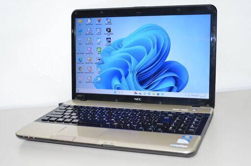 中古ノートパソコン Windows11+office NEC LS150/F Pentium B950/HDD750GB/メモリ4GB/HDMI/15.6インチ/無線/DVDマルチ