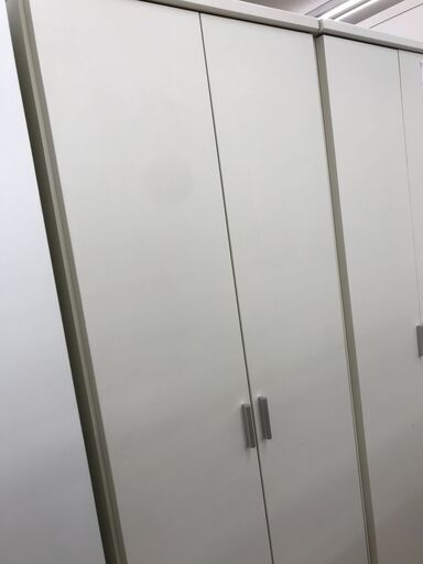 ★ジモティ割あり★  クローゼット 白 H180×W60×D55 クリーニング済み KJ2923