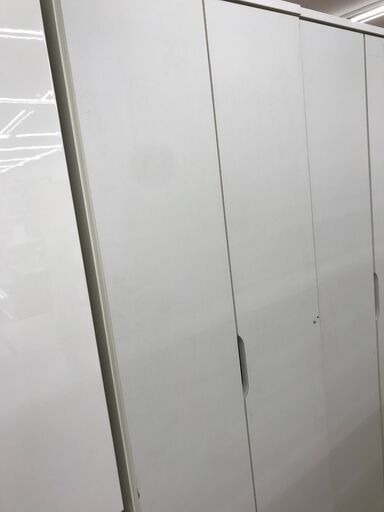 ★ジモティ割あり★  クローゼット 白 H180×W59×D55 クリーニング済み KJ2924
