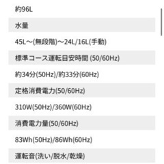洗濯機 値下げ可能の画像