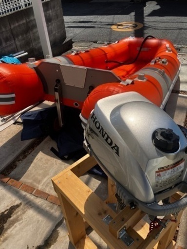 ジョイクラフト　ゴムボートセット