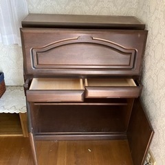 家具調デスク　【11月中旬迄の最終お値引きです】の画像