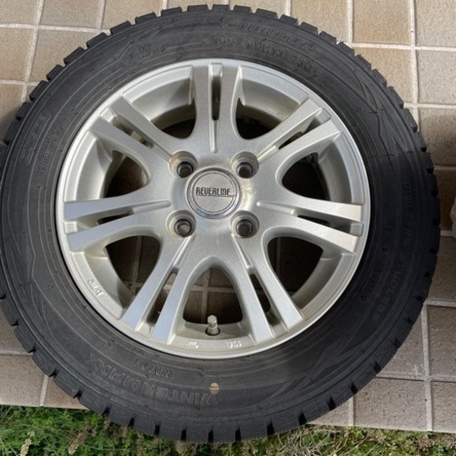 スタッドレスタイヤ　ダンロップ　ウィンターマックス　155/65/13