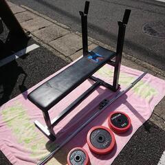 ★【ファイティングロード】ベンチプレス　ウエイトトータル40kg...