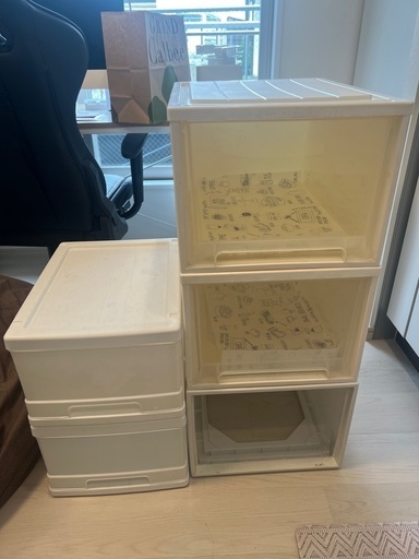 カラーボックス　5個